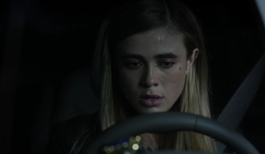 Michaela has been hiding something for too long. (IMDb)