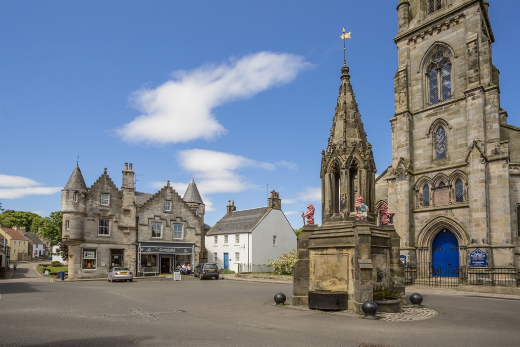 Falkland is a picturesque town in Fife, famous for its royal palace (Visit Scotland)