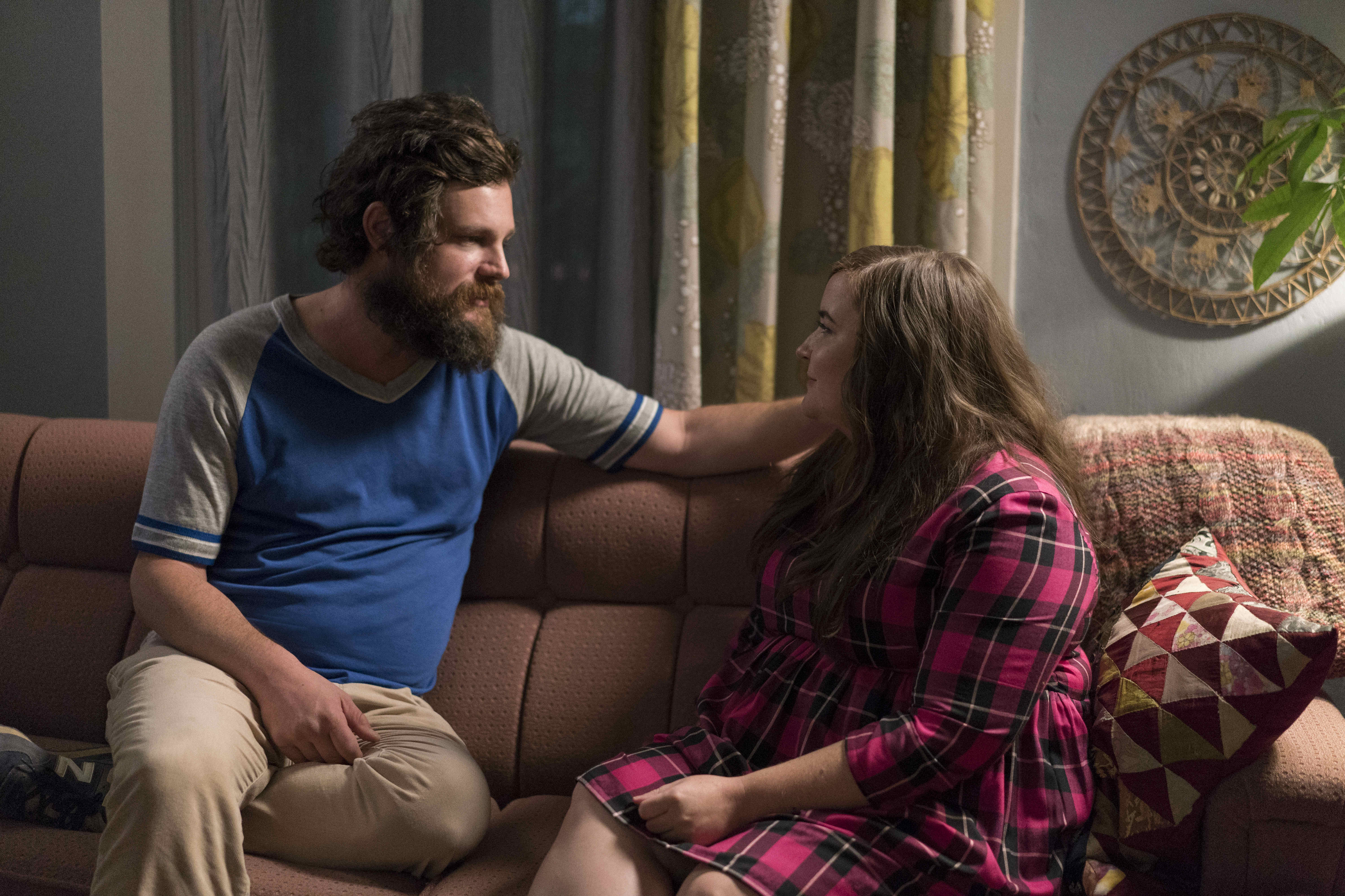 Annie's sort of boyfriend Ryan (Luka Jones) is an insufferable manchild in 'Shrill'. (Source: Hulu)