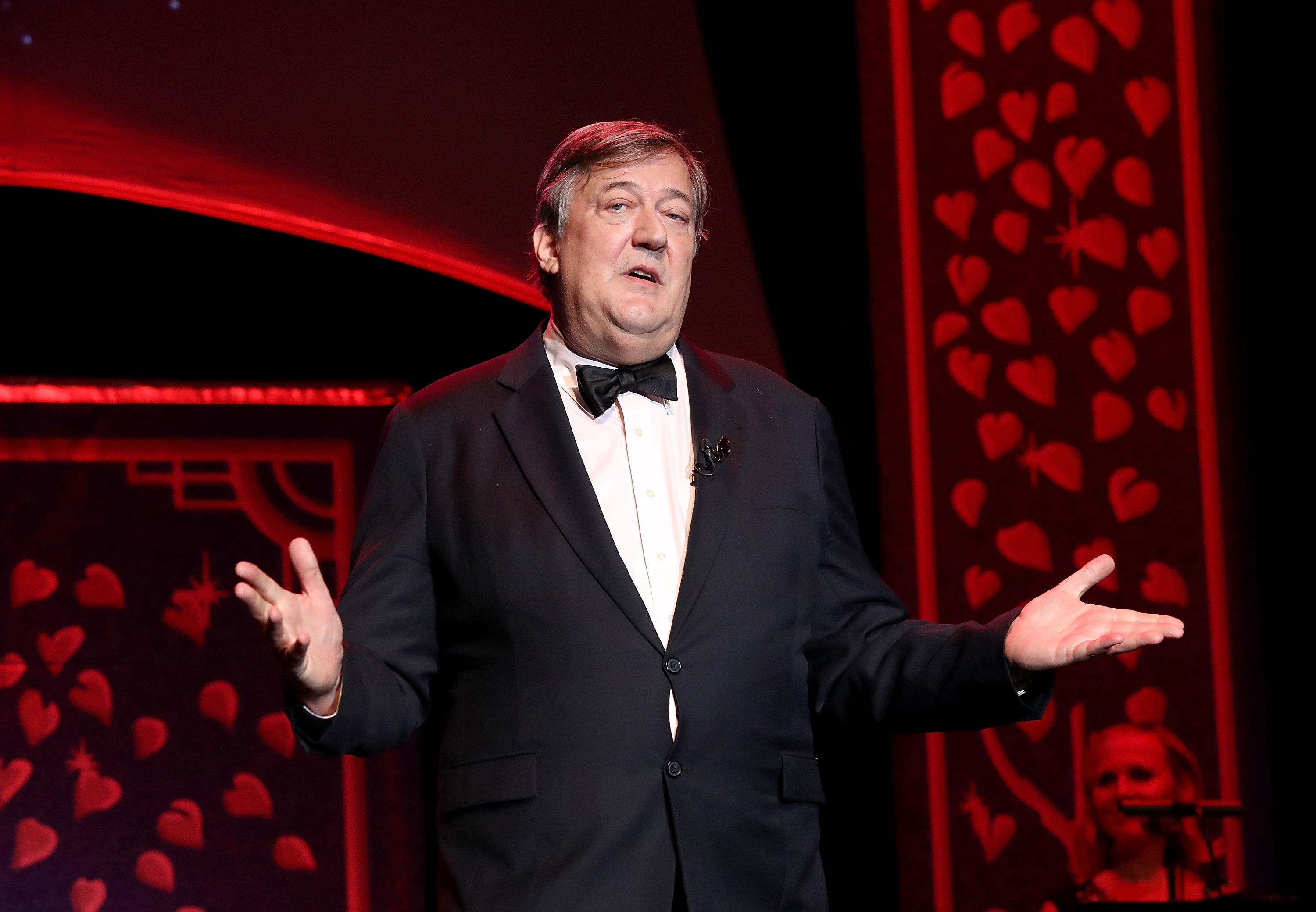 Stephen Fry was (Source: Mike Marsland/Mike Marsland/Getty Images for SeriousFun)