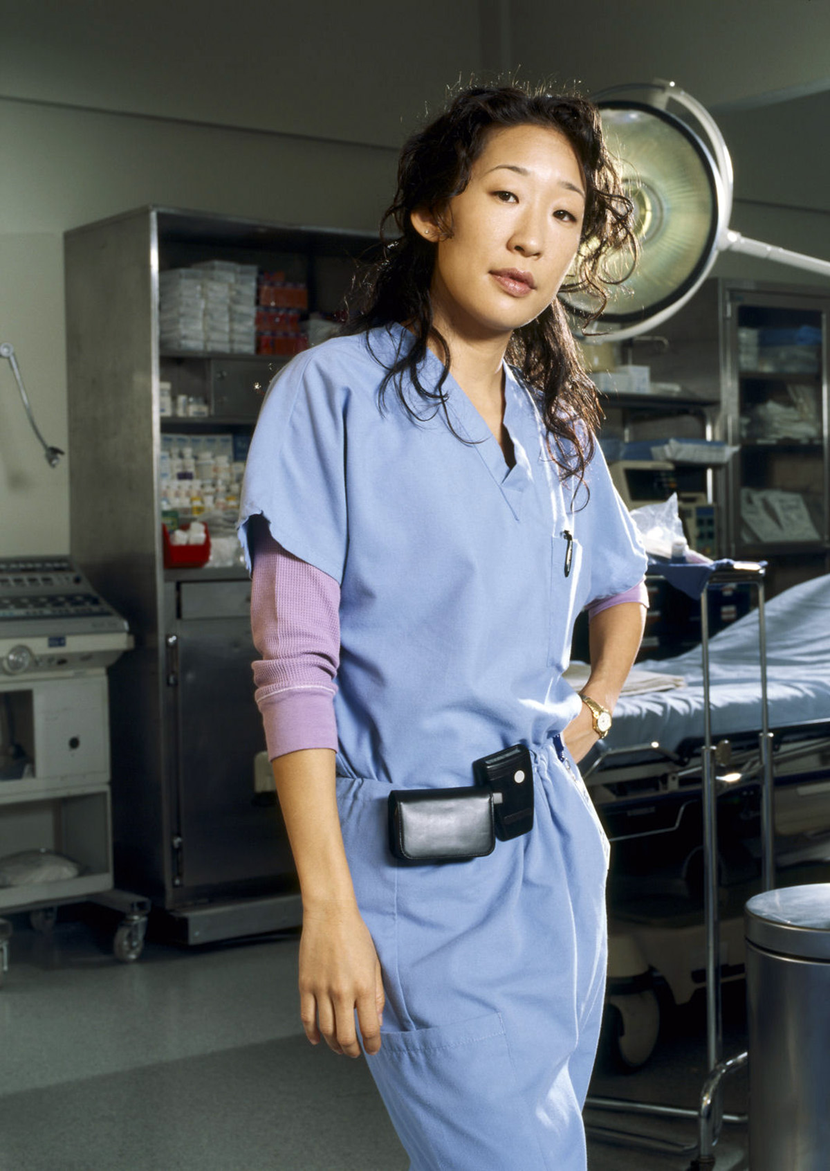 Sandra Oh as Cristina Yang in Grey's Anatomy. Source: ABC