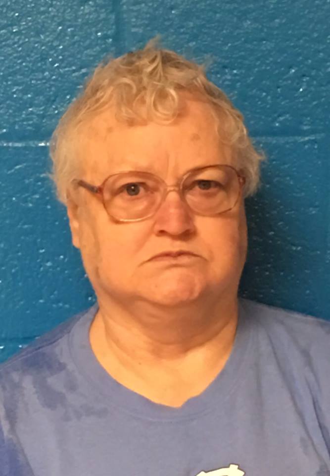 69-year-old Donna Sue Hudgins was arrested and charged with felony concealment of death (Source: Enfield Police Department)
