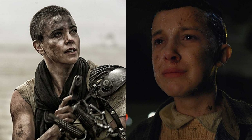 Brown went complete Imperator Furiosa for her role as Eleven. (IMDb)