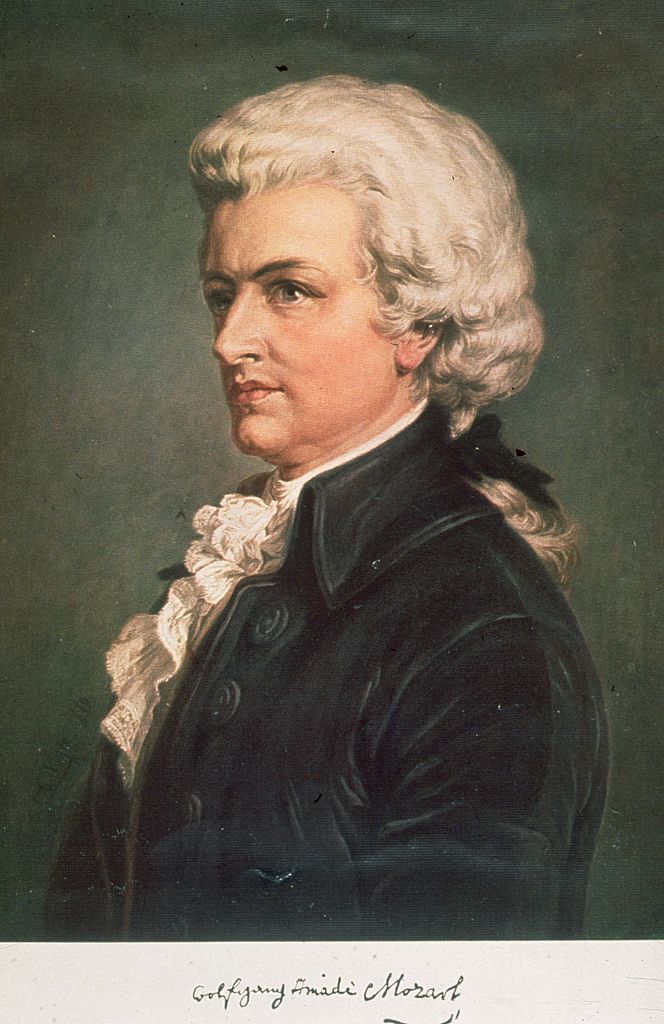 Austrian composer Wolfgang Amadeus Mozart (1756 - 1791) (Source: Hulton Archive/Getty Images)