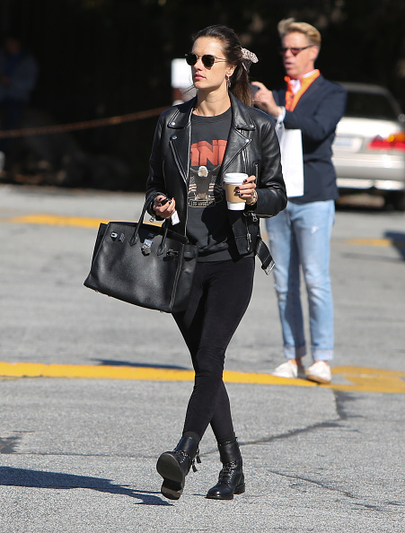 Alessandra Ambrosio is seen on March 07, 2019 in Los Angeles, California. (Photo by BG004/Bauer-Griffin/GC Images)