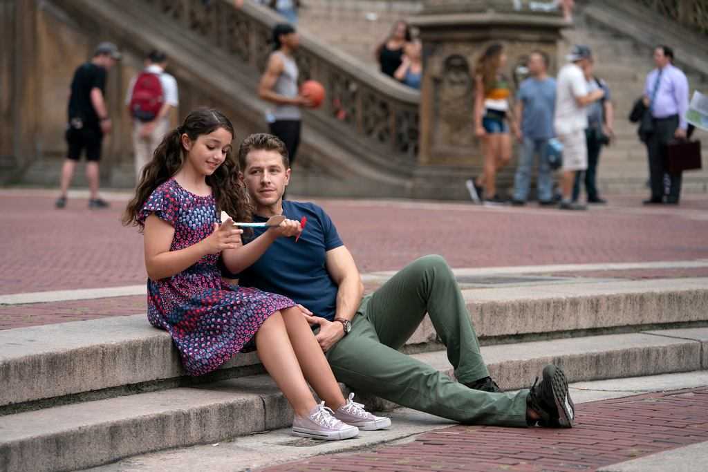 To Ben, Olive will always be his 10-year-old girl. (IMDb)