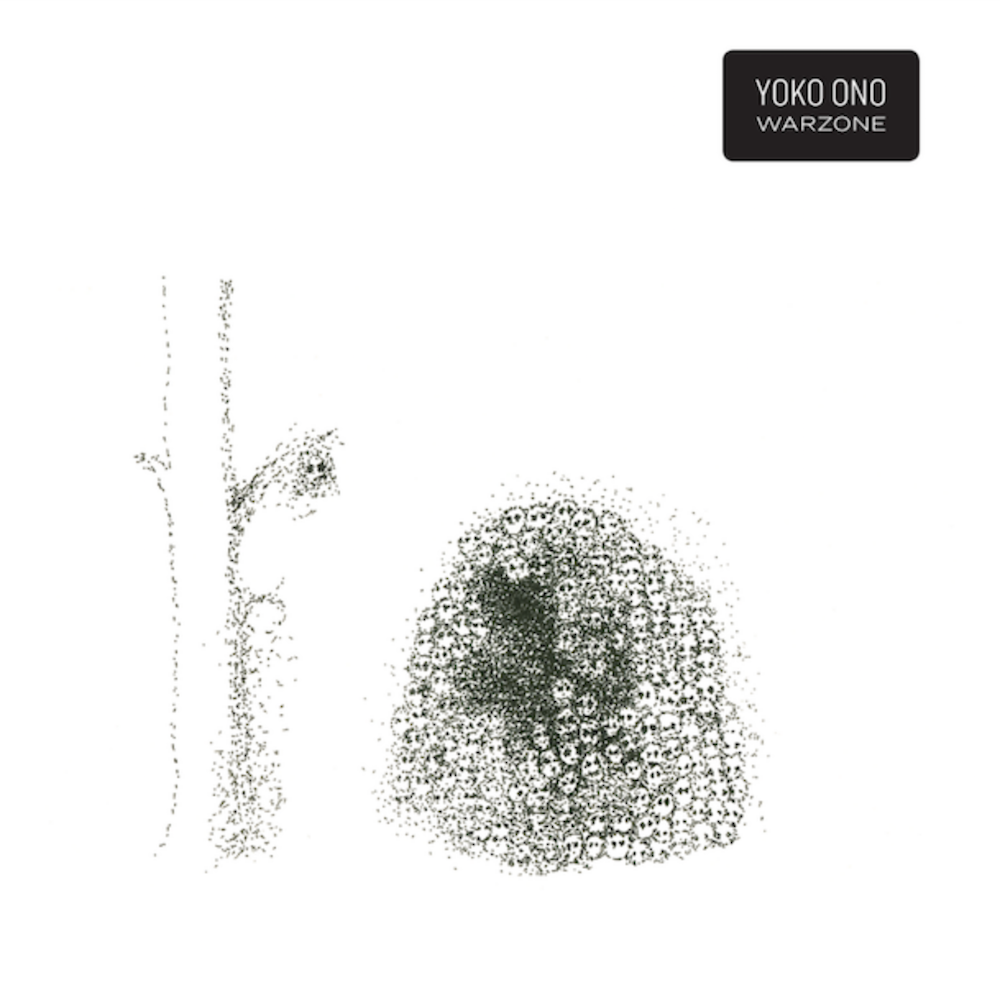 Album art for Yoko Ono's 'Warzone'.