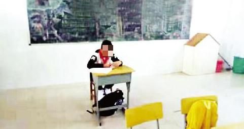 13-year-old Xiaozhou (Source: Strait News)