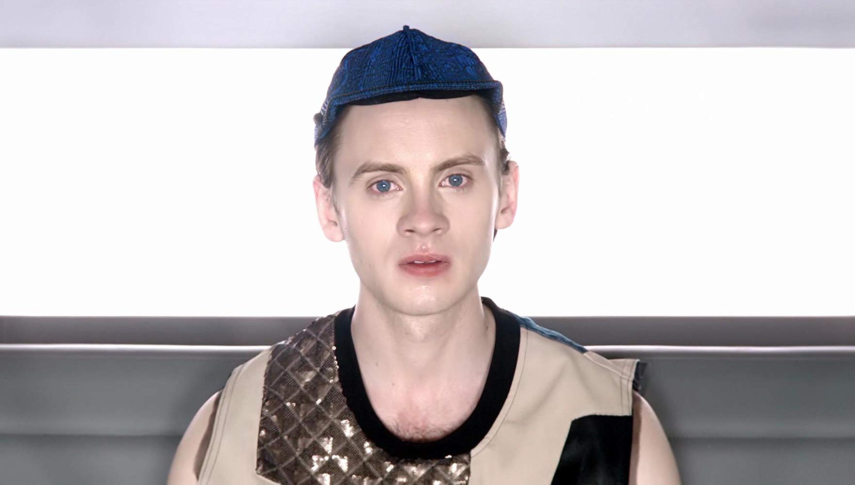 Yet another look of Technical Boy in 'American Gods'.
(Source: IMDB)