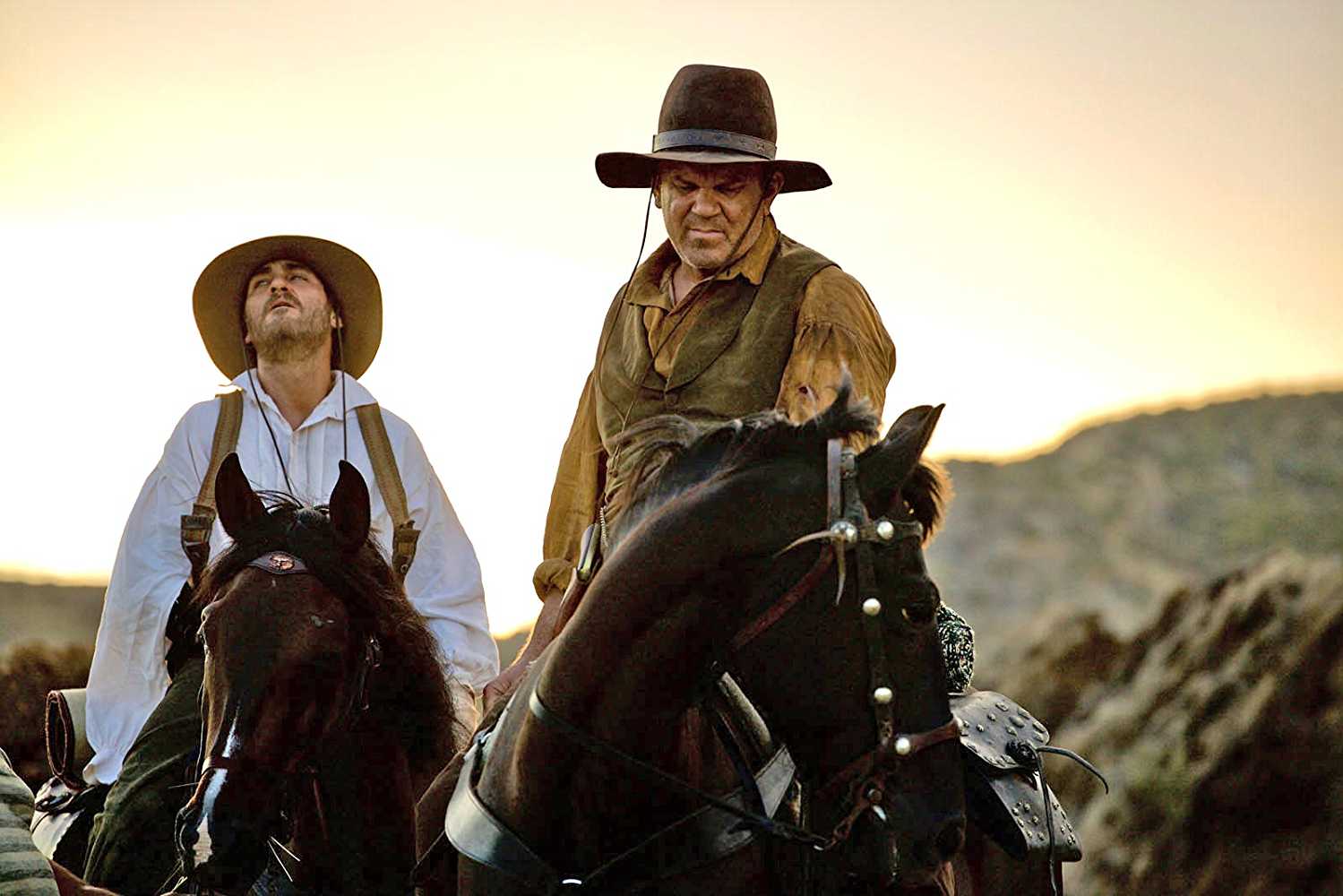 John C. Reilly and Joaquin Phoenix in The Sisters Brothers (2018). (IMDb)