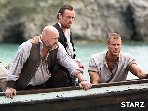 Mark Ryan, Toby Stephens, and Tom Hopper in Black Sails (2014), Image Courtesy: IMDB
