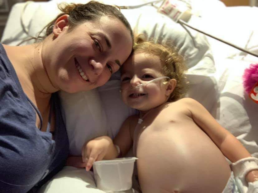 Kenni with her mother Meagan (Source: GoFundMe)
