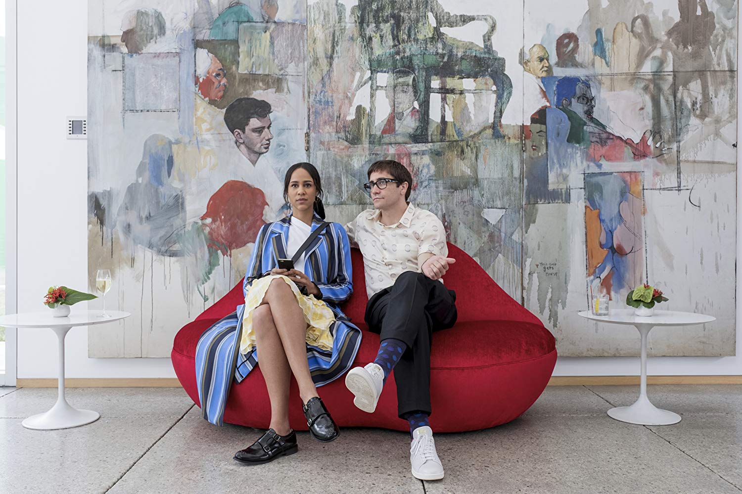 Jake Gyllenhaal and Zawe Ashton in Velvet Buzzsaw (2019).
Source: IMDB