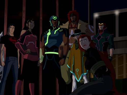 Superboy and the New Gods of New Genesis in 'Young Justice'.
(Source: IMDB)