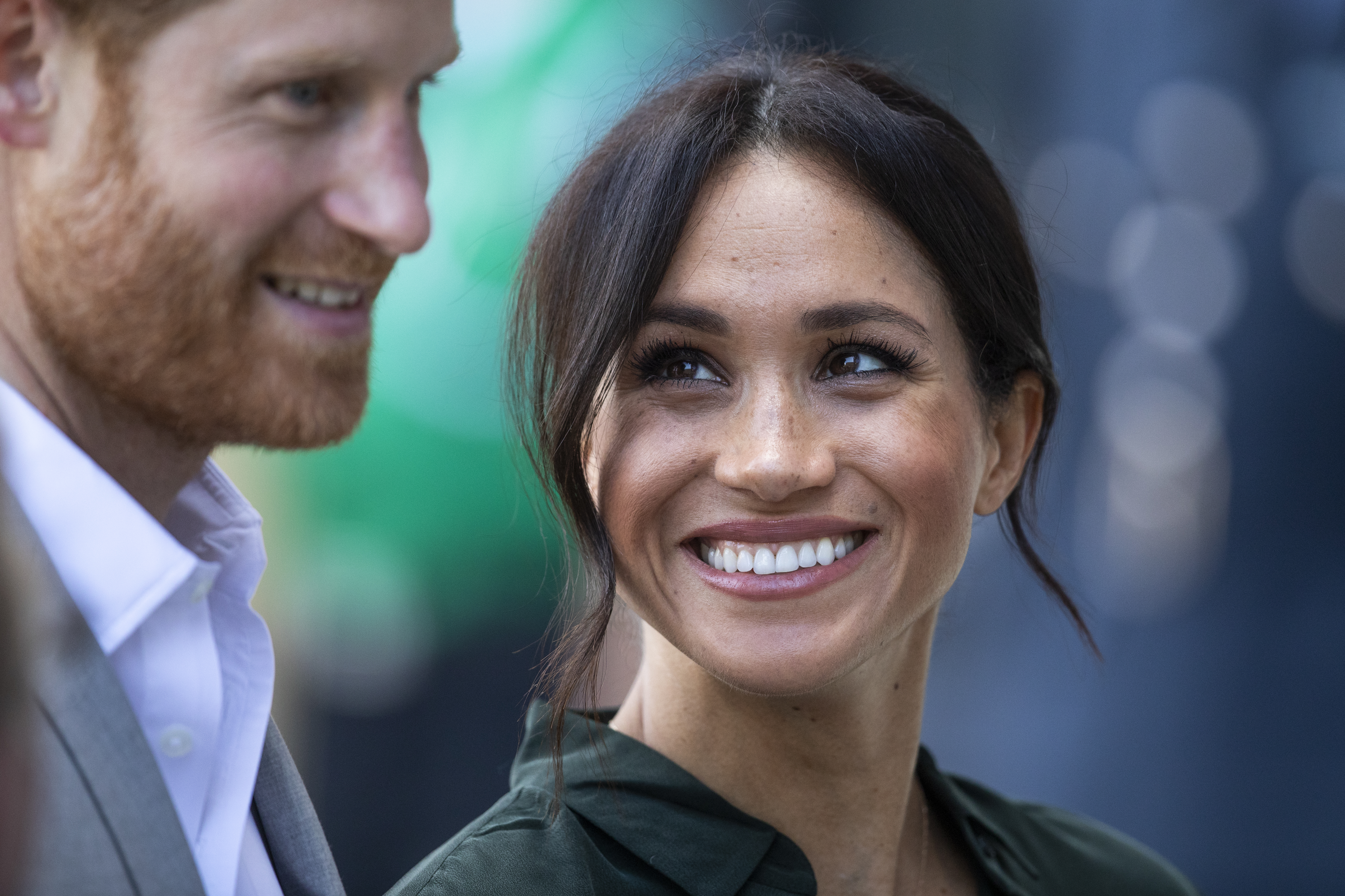 Prince Harry, Duke of Sussex and Meghan, Duchess of Sussex arrive at the University of Chichester's Engineering and Digital Technology Park during an official visit to West Sussex on October 3, 2018, in Chichester, United Kingdom. (Getty)
