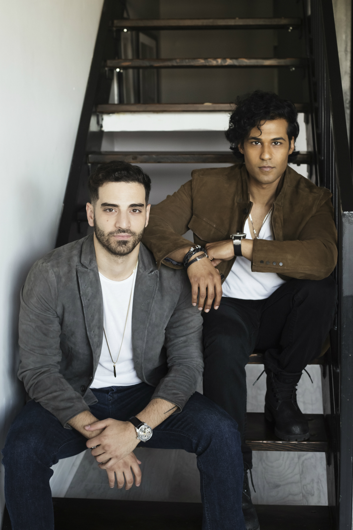 Michael Pugliese and Prem Singh Credit: Laura Vertue/Kissed By Light Studio
