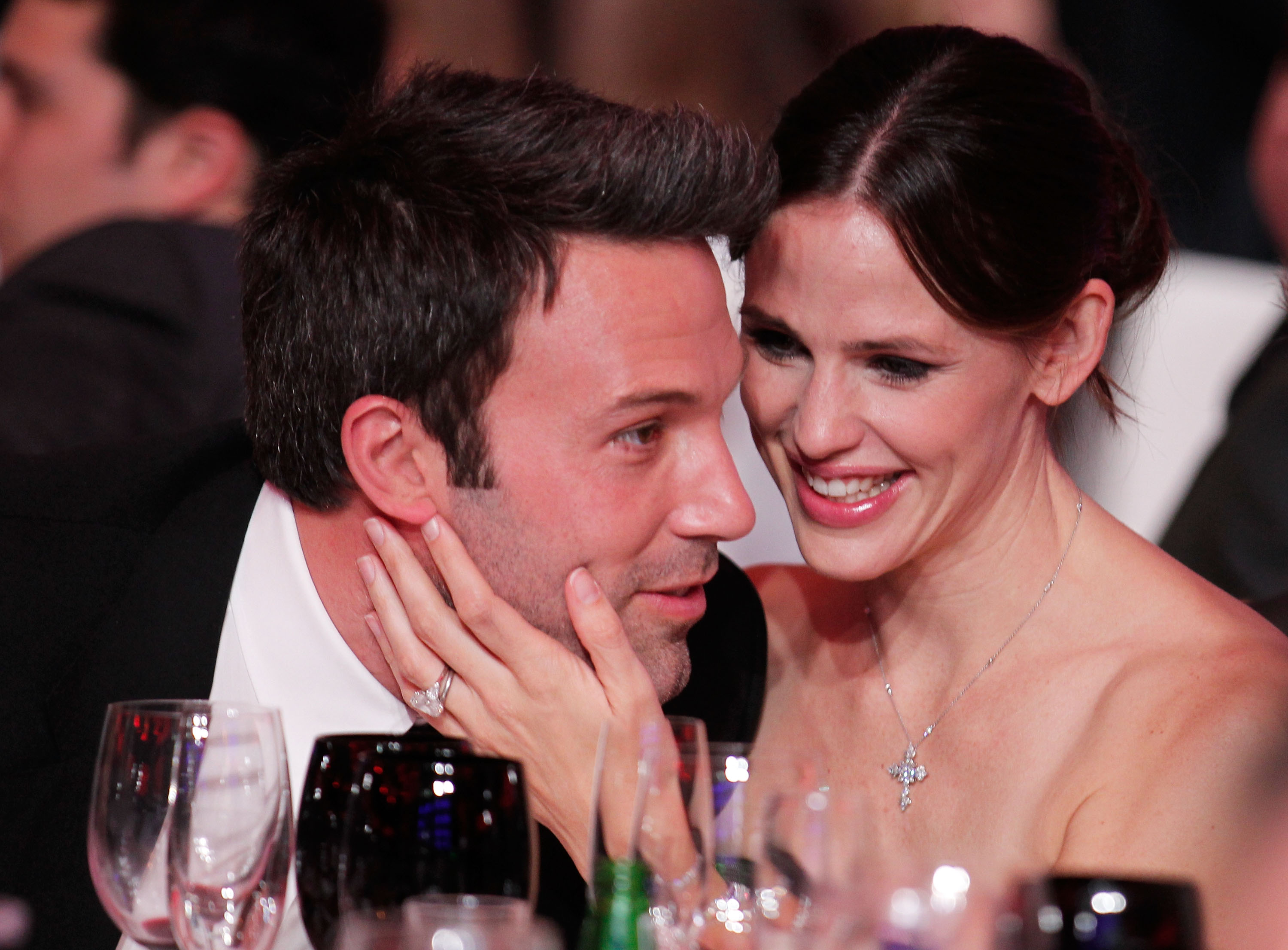 Actor Ben Affleck and actress Jennifer Garner at the 16th annual Critics' Choice Movie Awards at the Hollywood Palladium on January 14, 2011 in Los Angeles, California. (Source: Getty images)