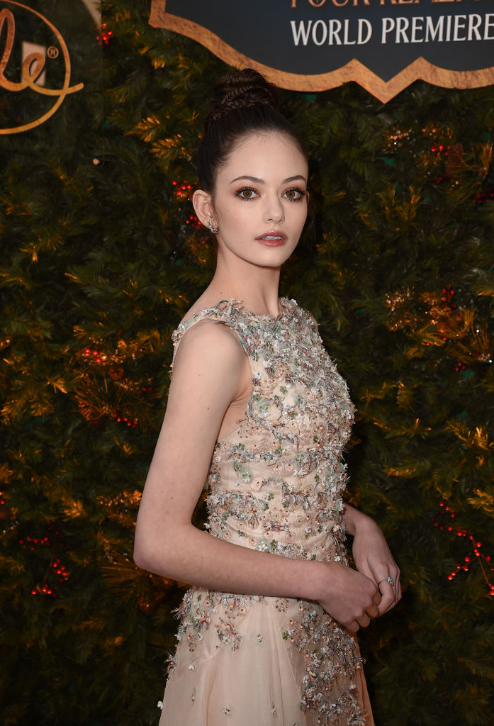 Mackenzie Foy attends the premiere of Disney's 'Nutcracker And The Four Realms' at the Ray Dolby Ballroom on October 29, 2018, in Hollywood, California. (Getty Images)