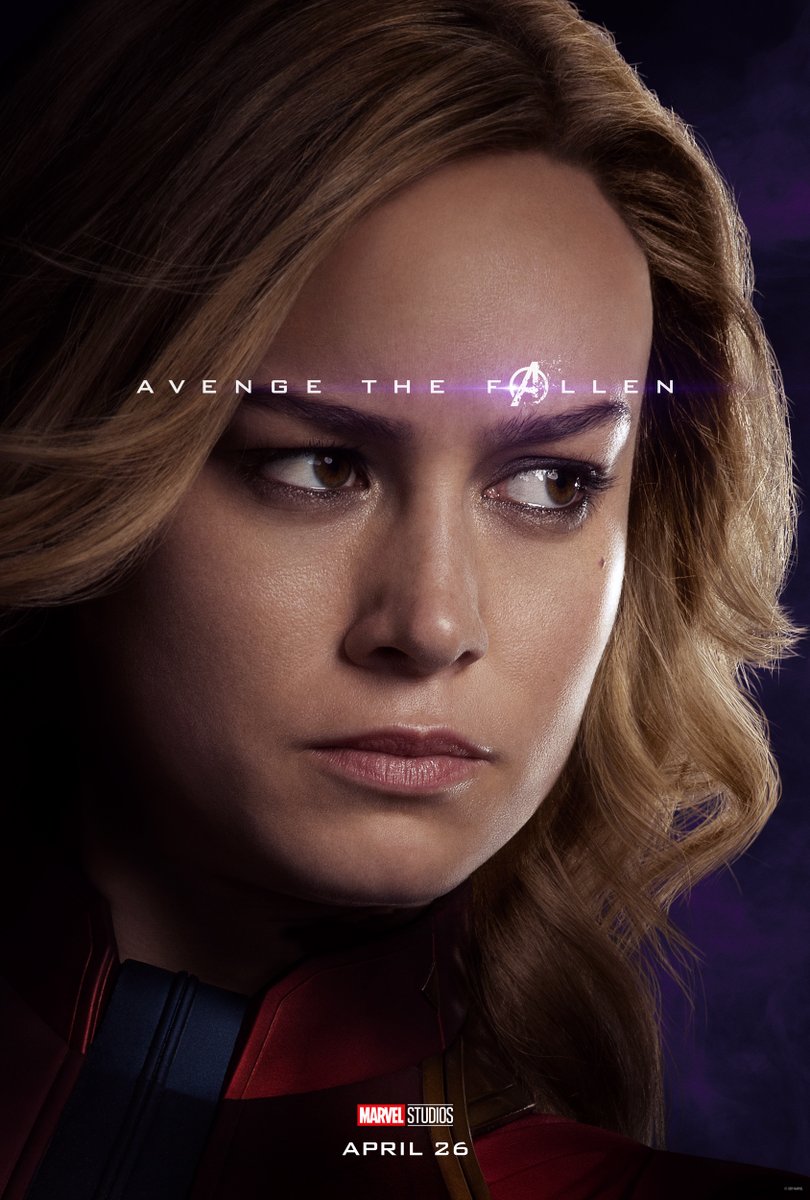 Brie Larson plays the role of Captain Marvel in 'Avengers: End Game'. (Source: Marvel)