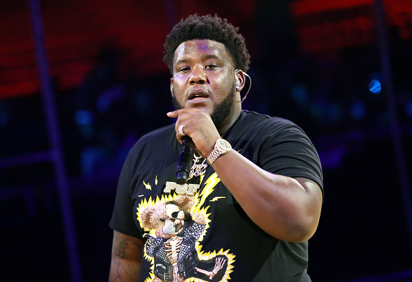 Derez Deshon performs during the Celebrity Dodgeball Game at 2018 BET Experience Fan Fest. (Getty Images)