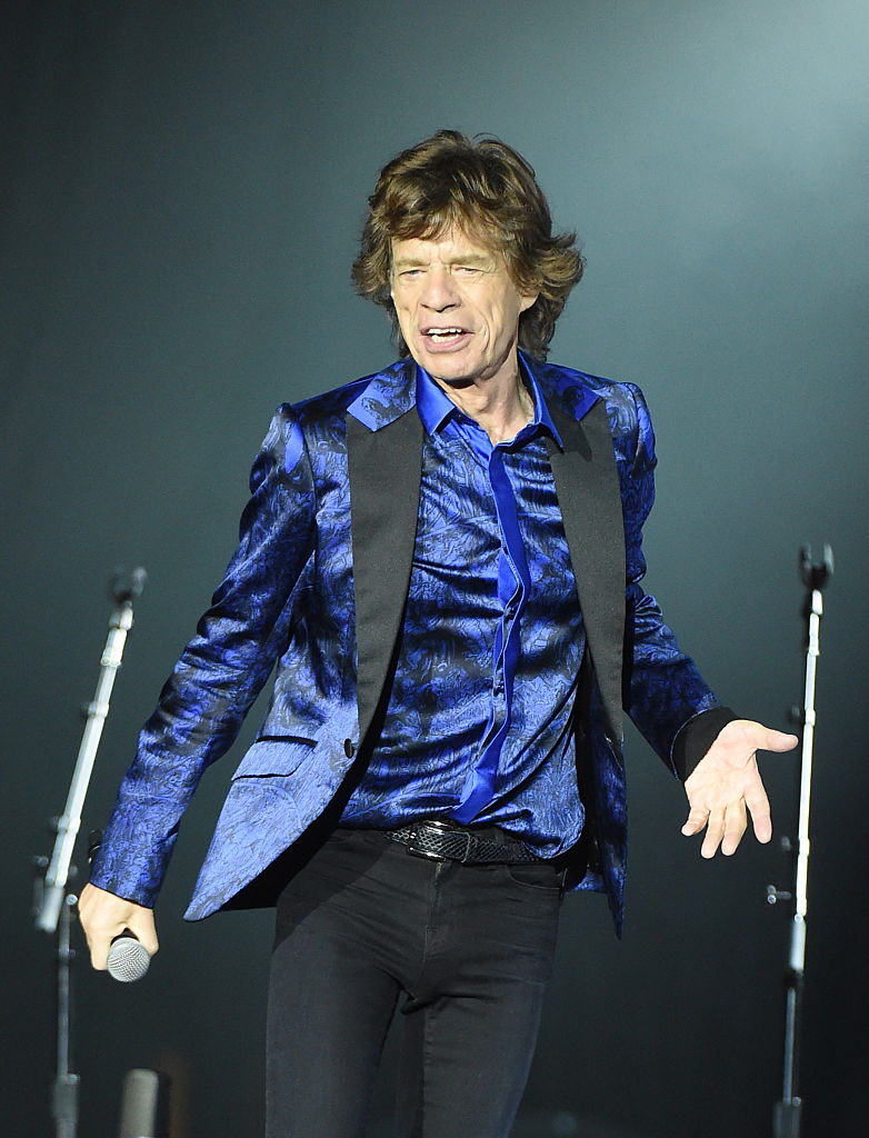 Musician Mick Jagger of The Rolling Stones performs at Heinz Field on June 20, 2015 in Pittsburgh, Pennsylvania. (Photo by Jason Merritt/Getty Images,)
