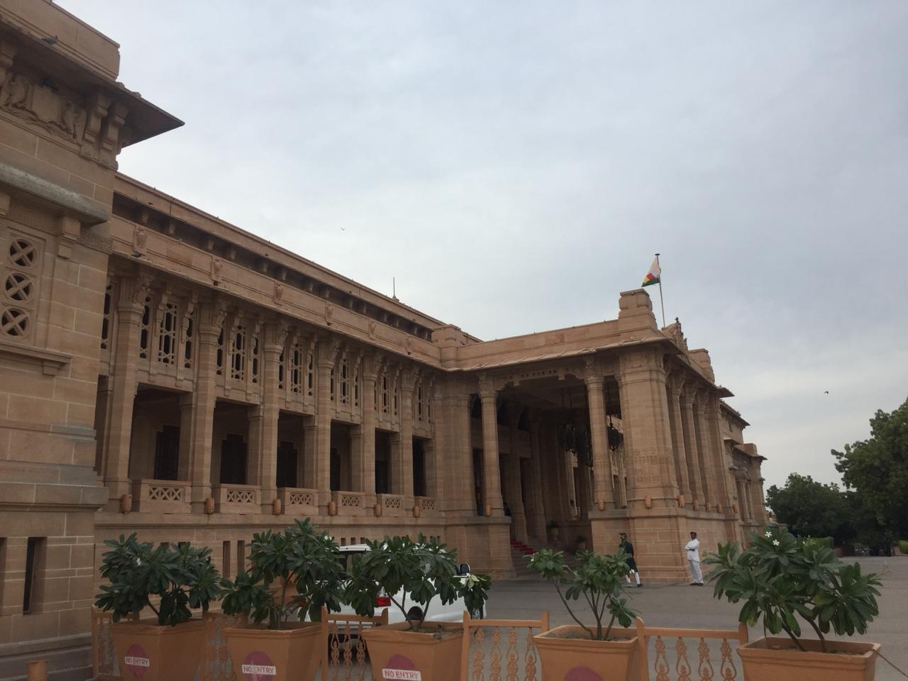 It was earlier said that the sangeet ceremony would take place in Mehrangarh Fort, but now the venue has changed to the Umaid Bhavan Palace itself, due to issues with security.