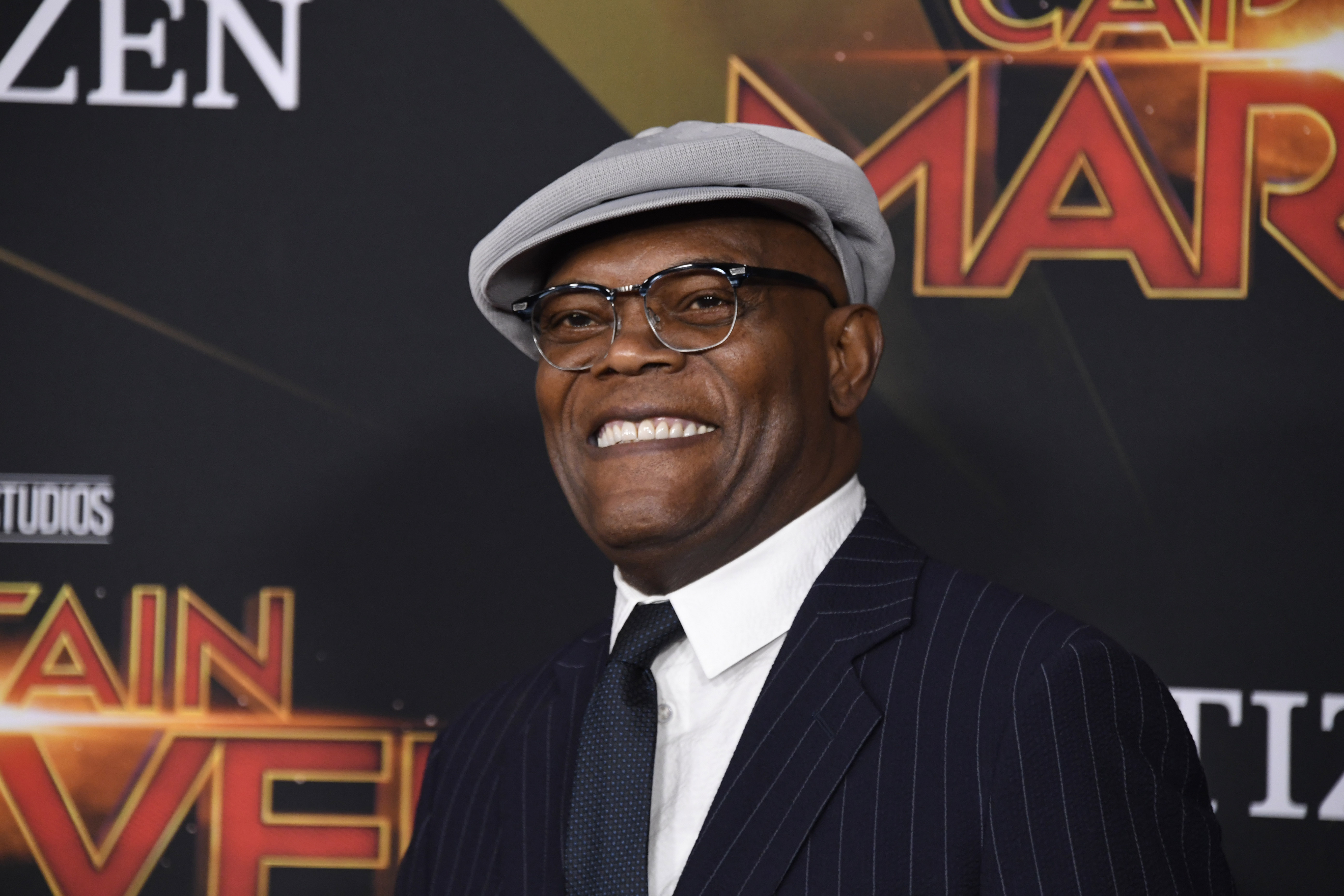 Samuel L. Jackson attends Marvel Studios 'Captain Marvel' Premiere on March 04, 2019 in Hollywood, California. (Getty Images)