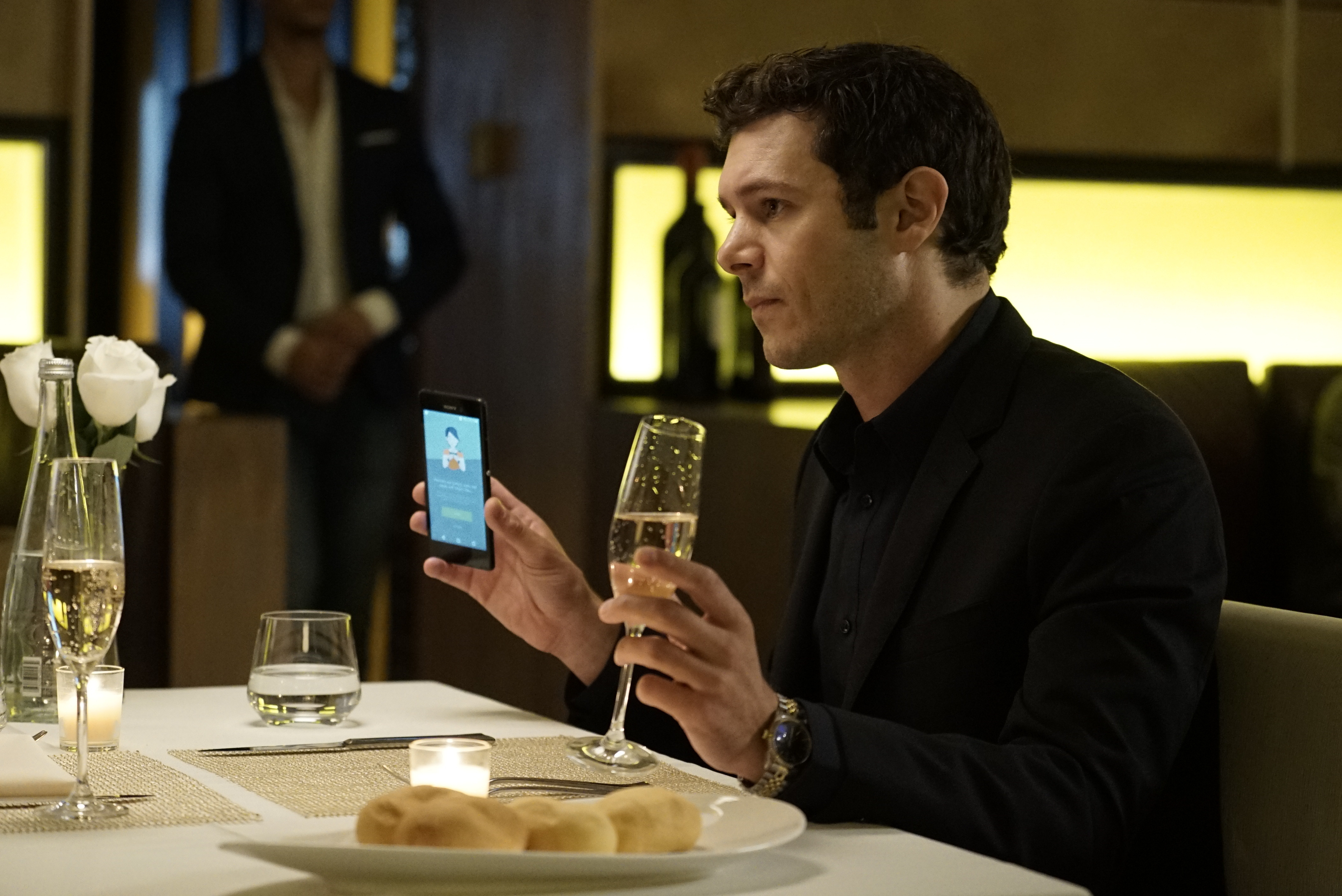 Nick might have an idea to save the network. (Sony Pictures Television)