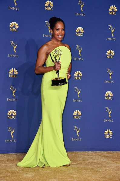 Regina King at the Emmys