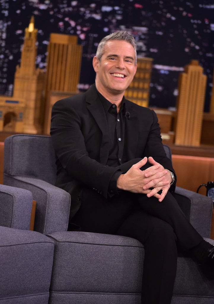 Andy Cohen visits 'The Tonight Show Starring Jimmy Fallon' on December 5, 2018, in New York City. (Photo by Theo Wargo/Getty Images)