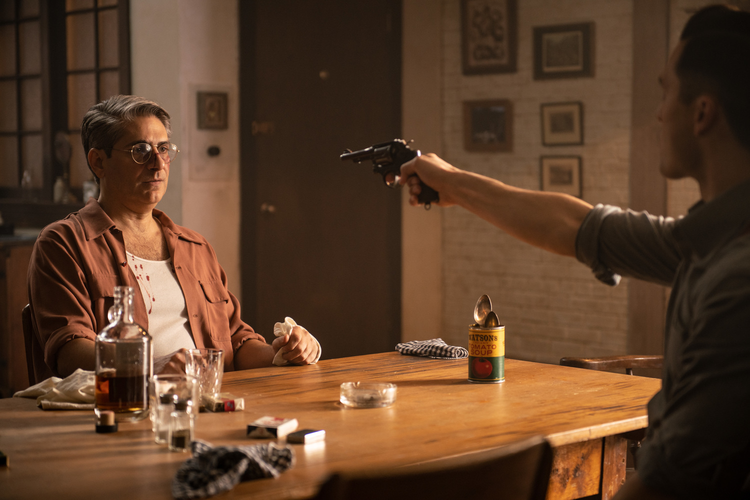 Edward and Quinn might get into a squabble over their politically contradicting views. (A+E Networks)