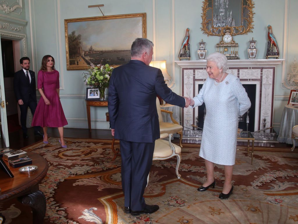 However, despite all the concerns for the Queen's well-being, the monarch was able to carry out her duties on that occasion. (Photo by Yui Mok - WPA Pool/Getty Images)