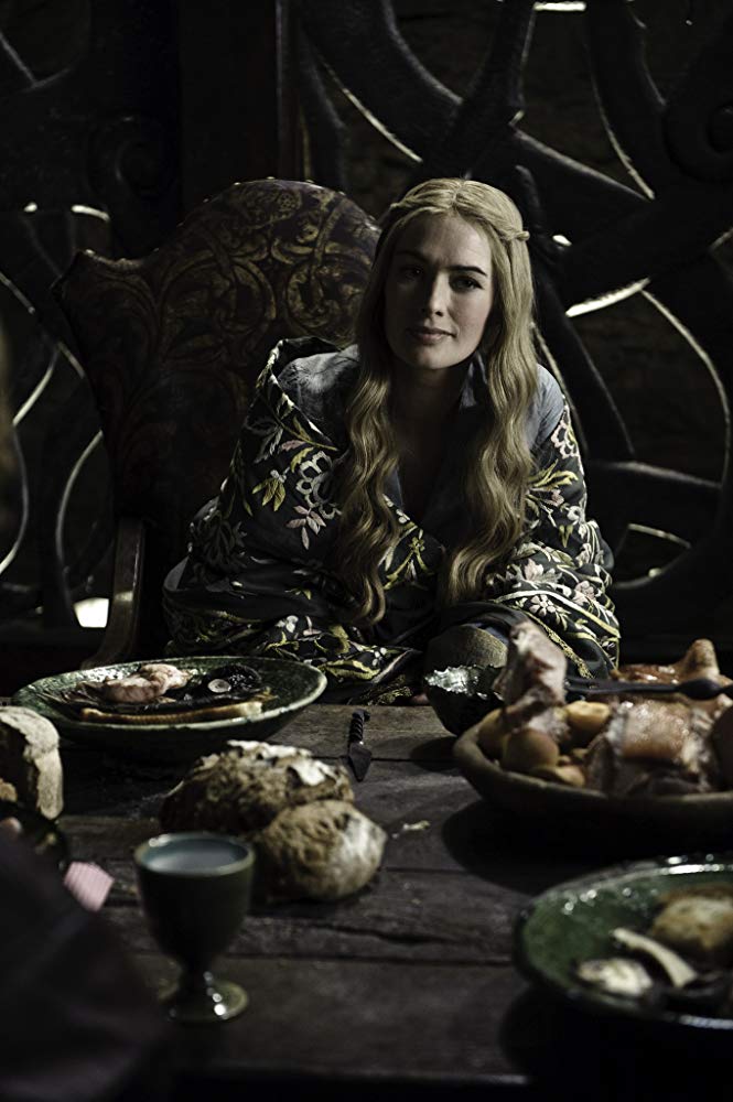 Lena Headey as Cersei Lannister in Game of Thrones. Source: IMDB