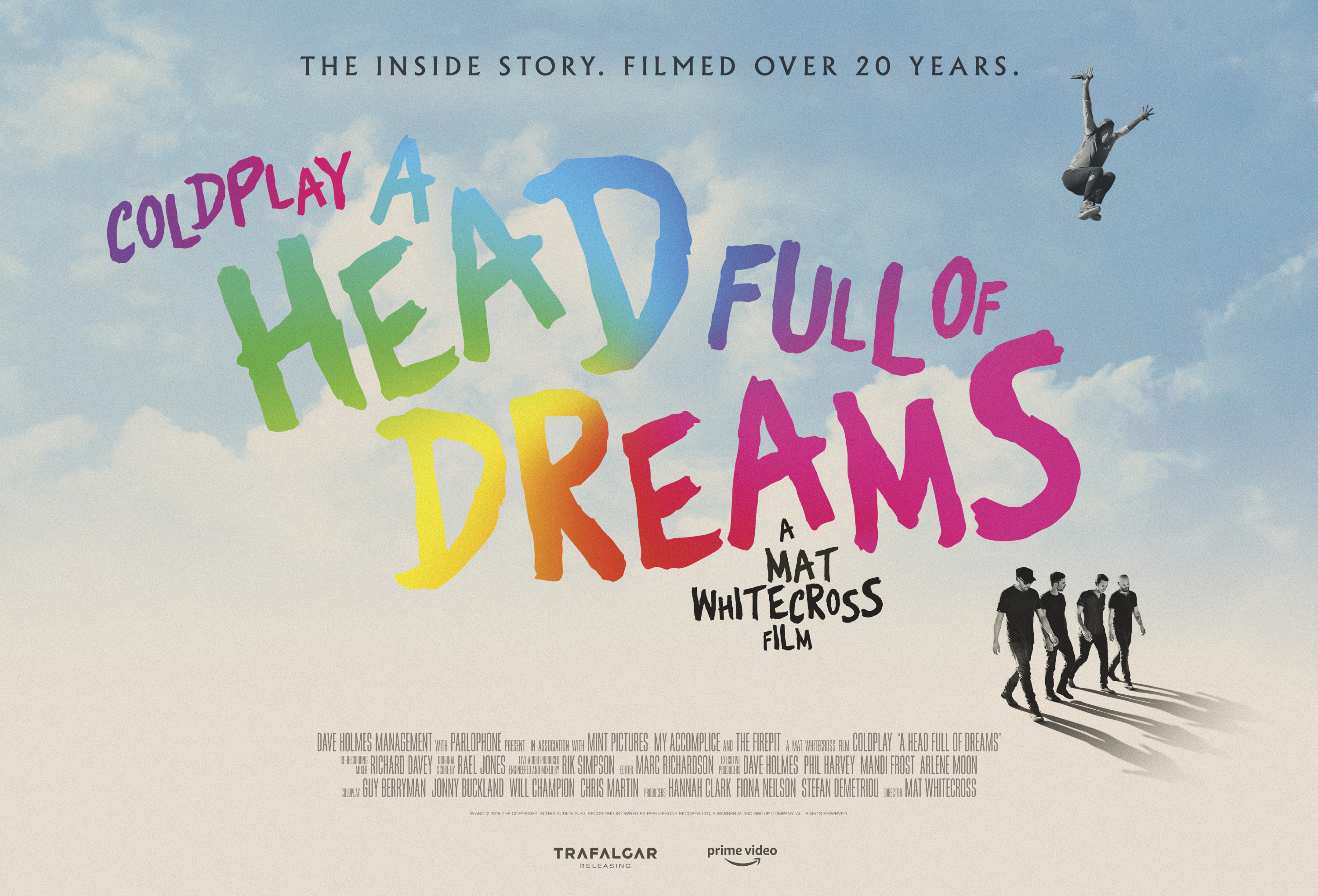 Official theatrical poster for Coldplay's 'A Head Full Of Dreams'