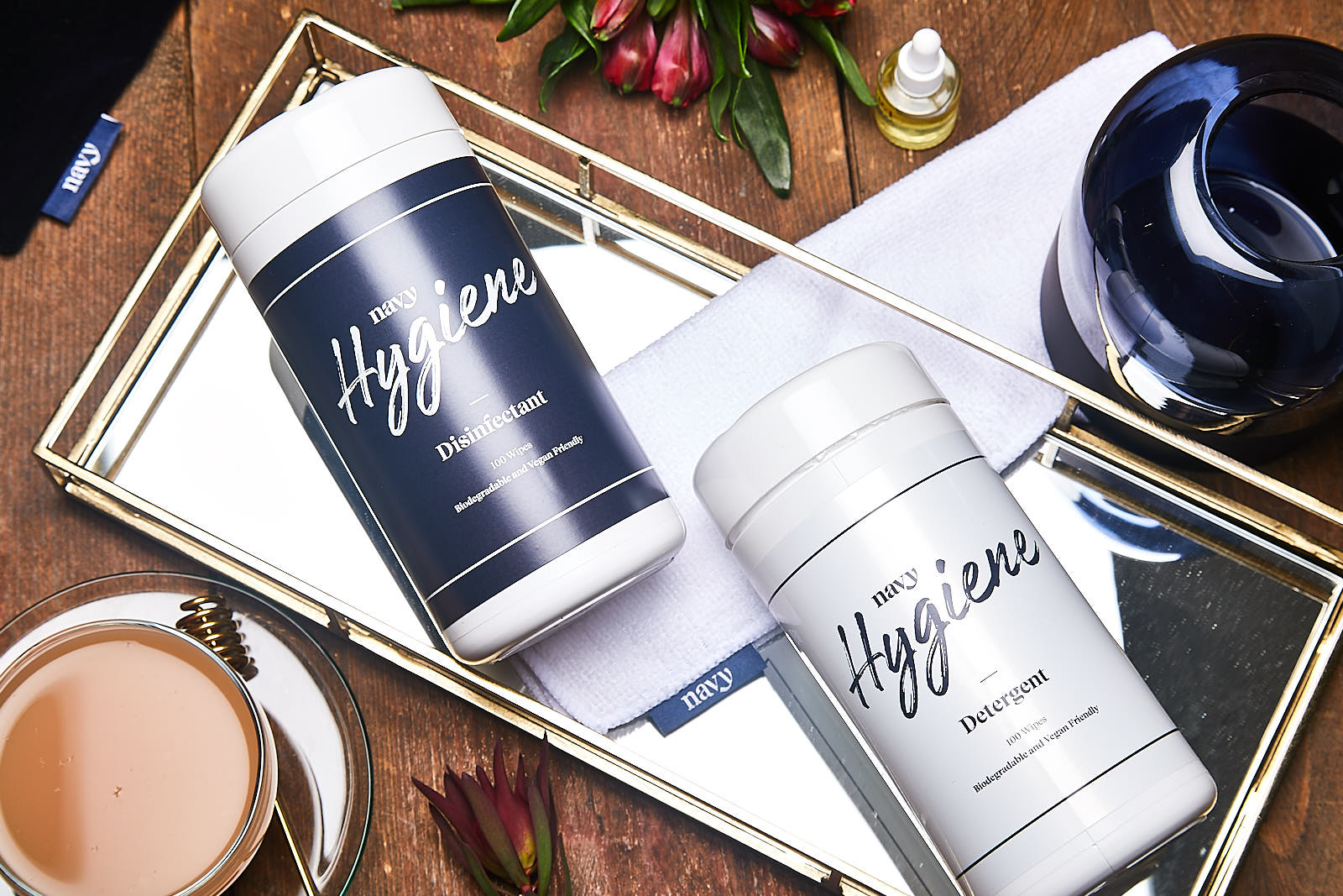 Each package is personalized and arrives with the Navy Pro signature fragrance and a Yorkshire Tea bag.