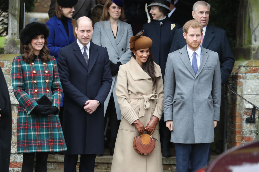 News of the devastation to the monarchy because of the Royals' feud comes after there were reports suggesting growing tensions between the Cambridges and Sussexes, but Kensington Palace has denied any and all rumors of a feud. (Source: Getty Images)