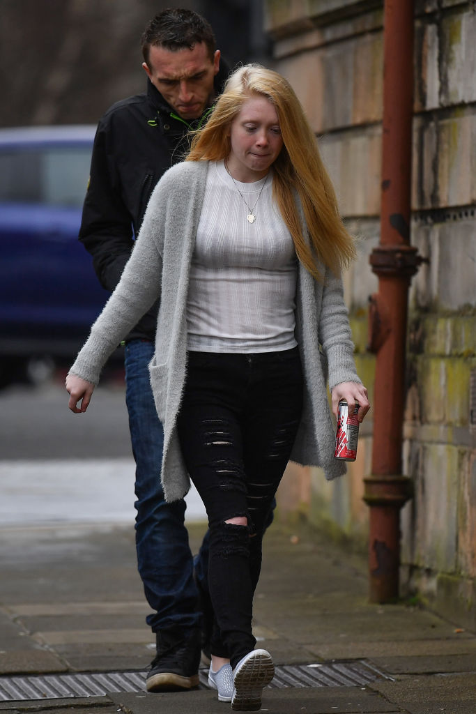 Alesha MacPhail's mother Georgina Lochrane arrives Glasgow High Court on March 21, 2019 in Glasgow, Scotland (Source: Getty Images)