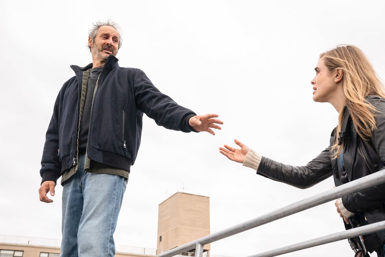 Michaela meets the angel of death. (NBC)