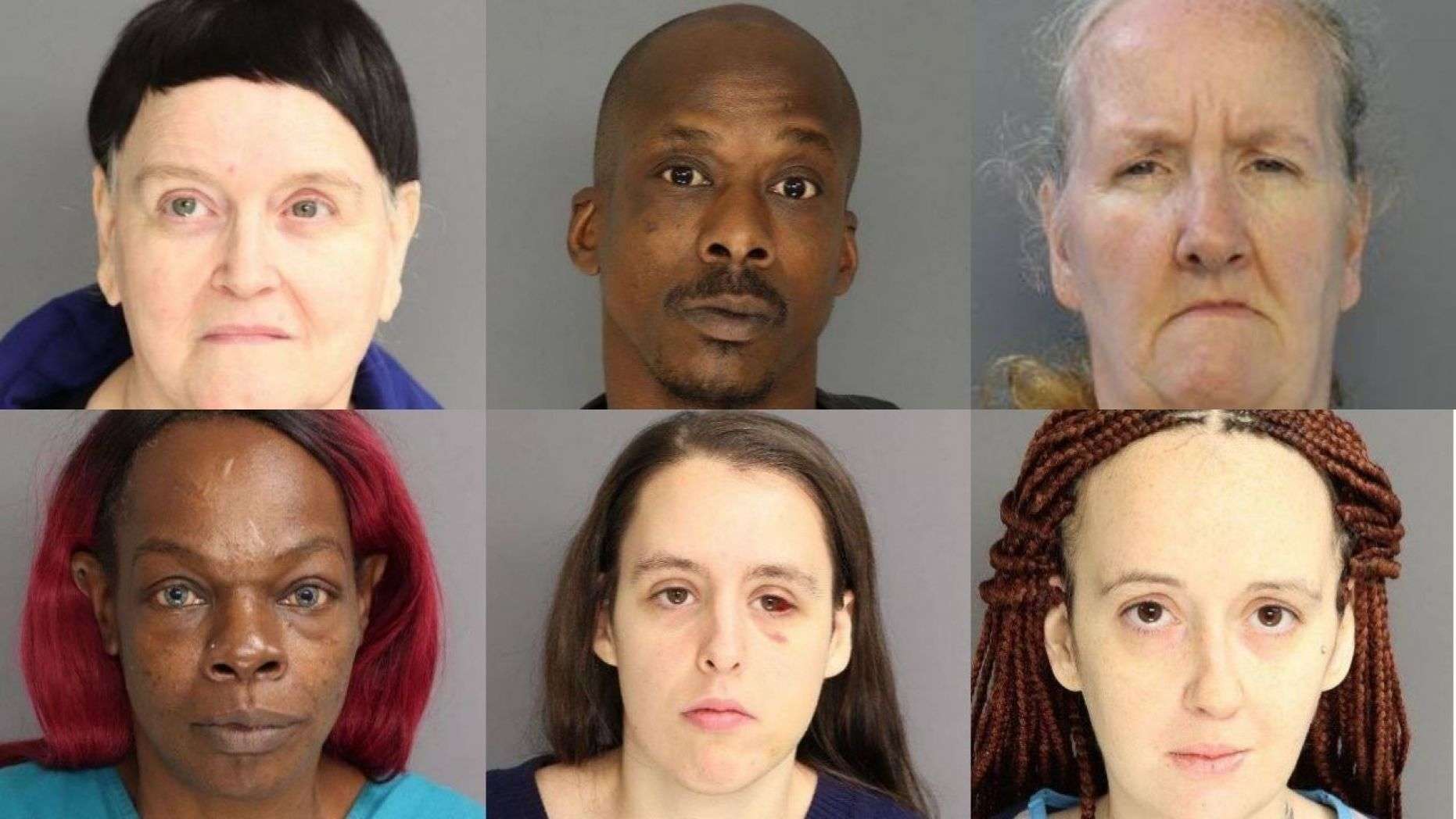 All six have been charged with aggravated assault and endangering the welfare of a child (Source: Essex County Prosecutor's Office)