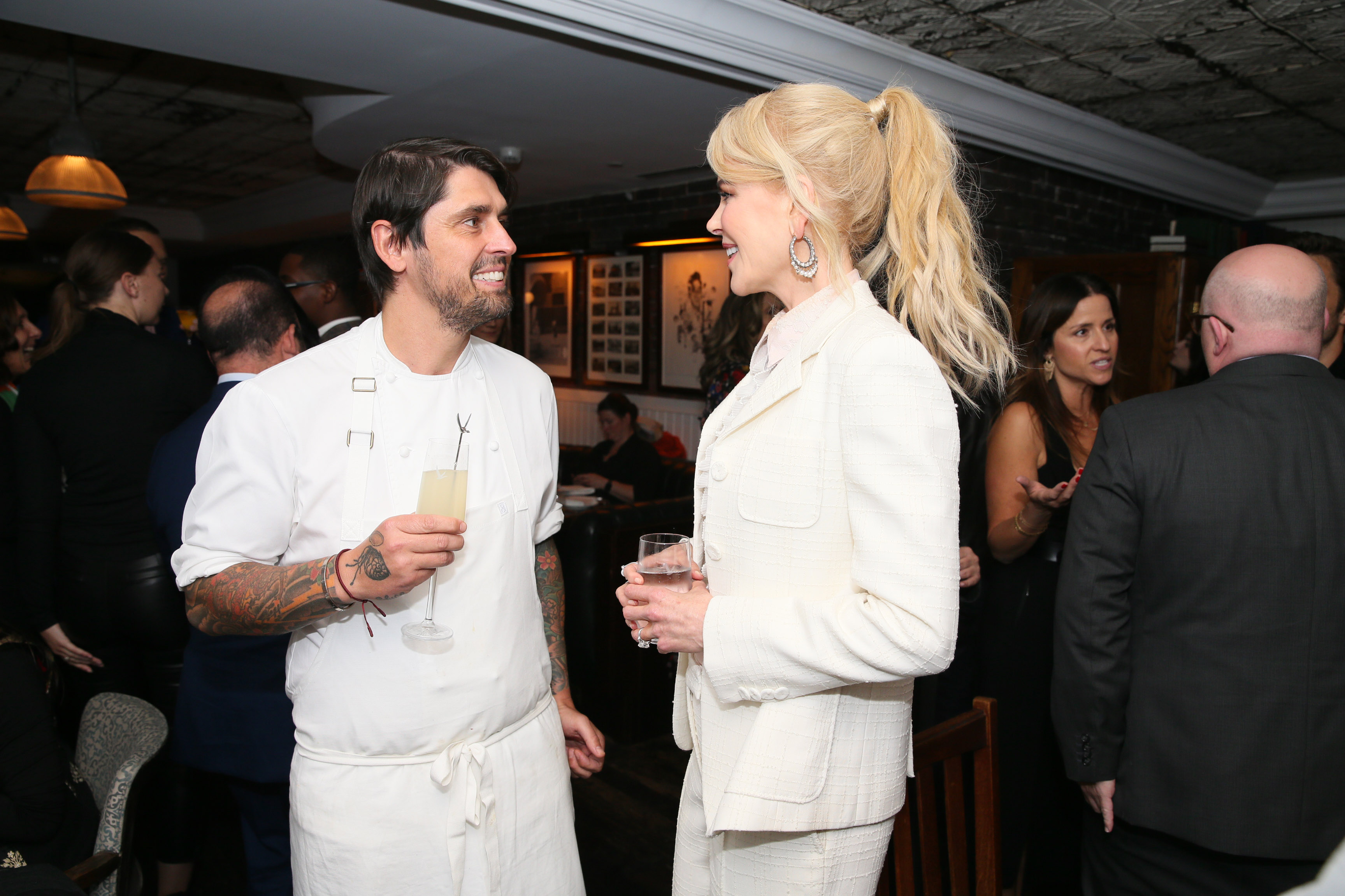 Ludo Lefebvre and Nicole Kidman (Credit : Vito Amati)