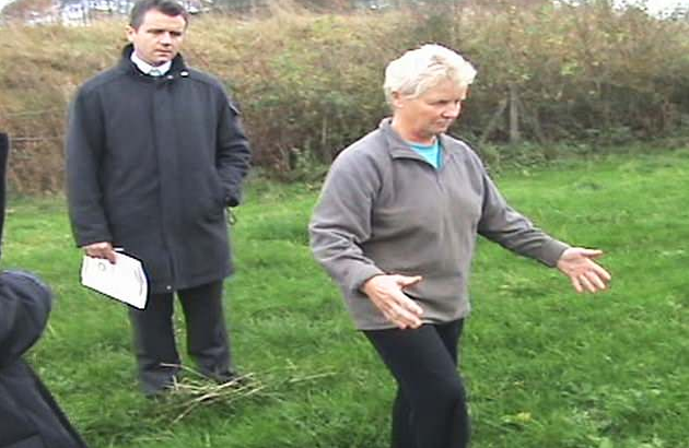 Holt claimed to have buried Handford's body on Ball Beard Farm in Buxton, Derbyshire in 1976, but authorities recovered nothing after a thorough investigation. (ITV)