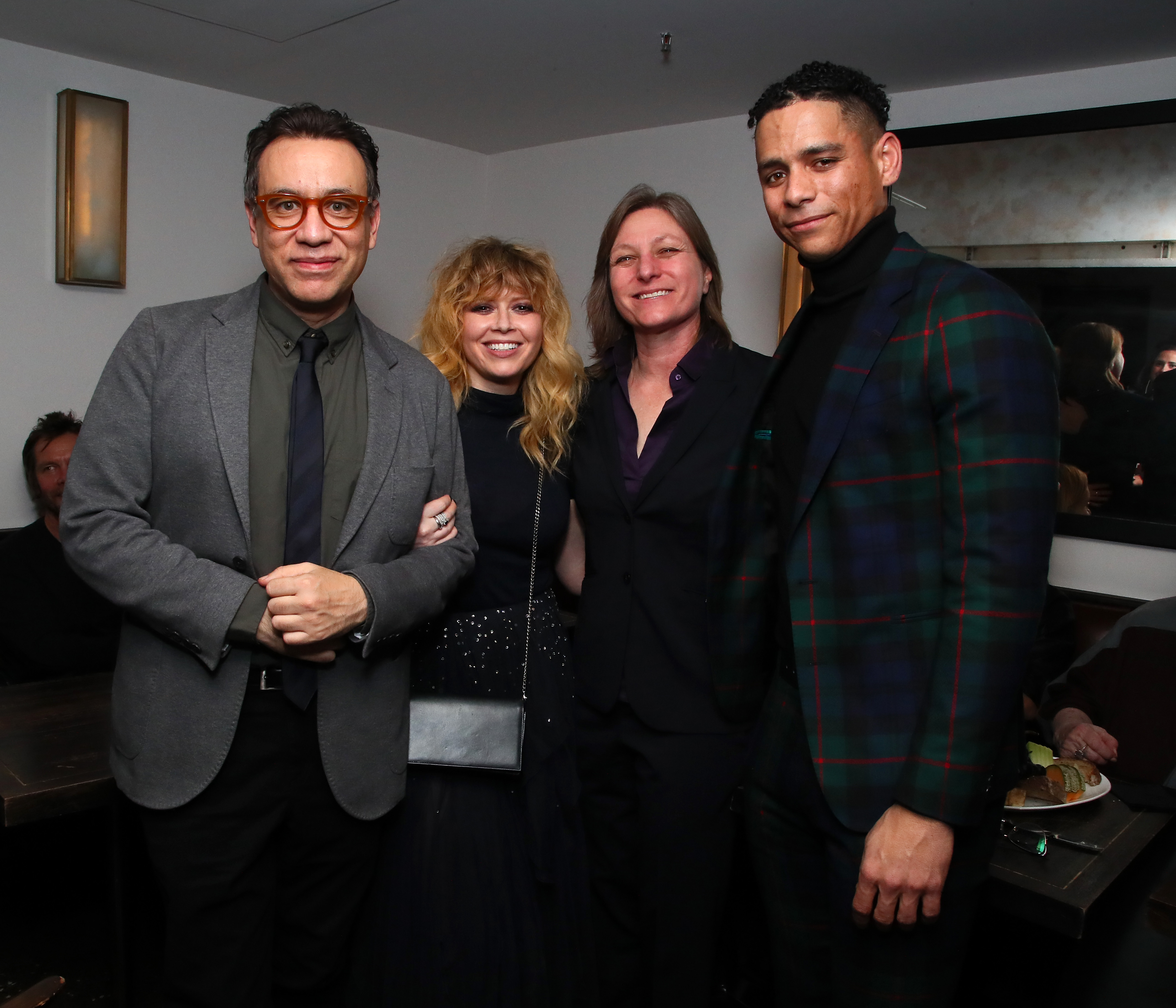 Fred Armisen, Natasha Lyonne, VP Original Series, Cindy Holland, Netflix, and Charlie Barnett attend 'Russian Doll' Premiere at The Metrograph on January 23, 2019 in New York City. (Photo by Astrid Stawiarz/Getty Images for Netflix)