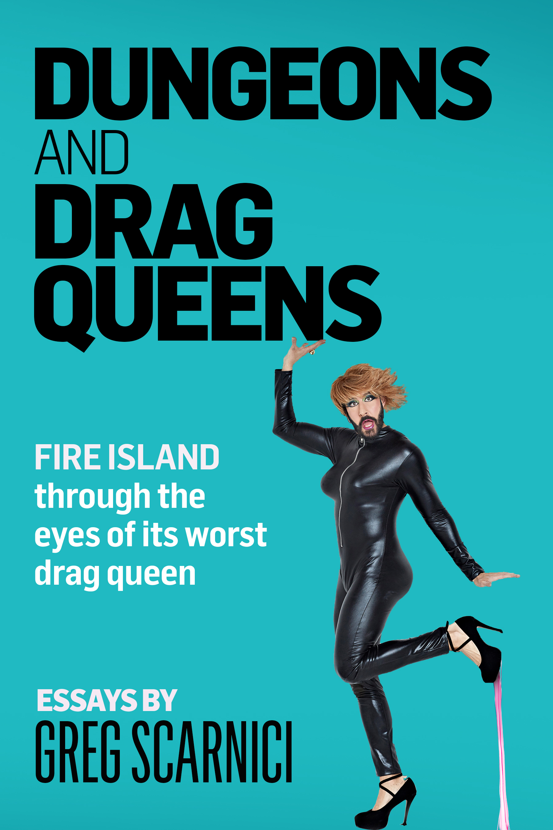 The book cover featuring Greg's drag alter-ego, Levonia Jenkins (Source: Supplied)