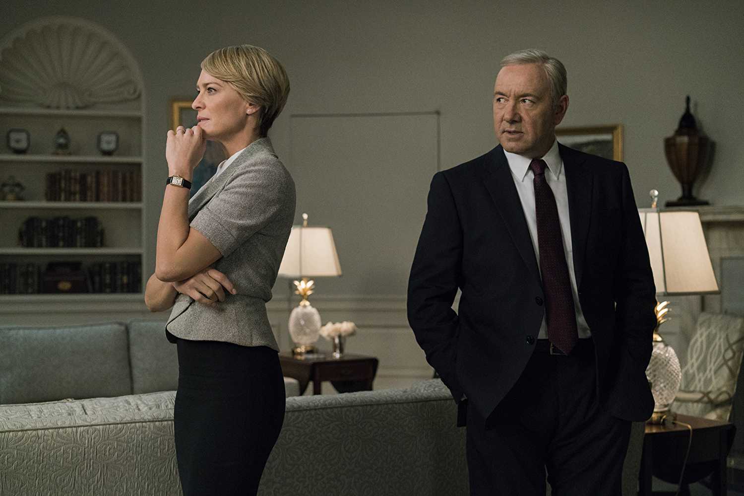 Spacey's Frank Underwood was killed off on the show (Source: IMDb)