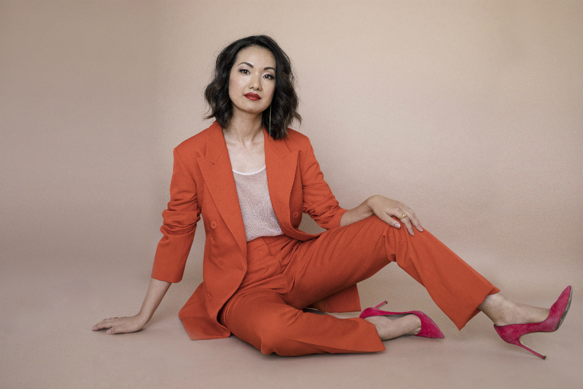 Jae Suh Park Photography: Ashley Frangie Makeup: Elizabeth Follert Hair: Felicia Rials Stylist: Veronica Graye