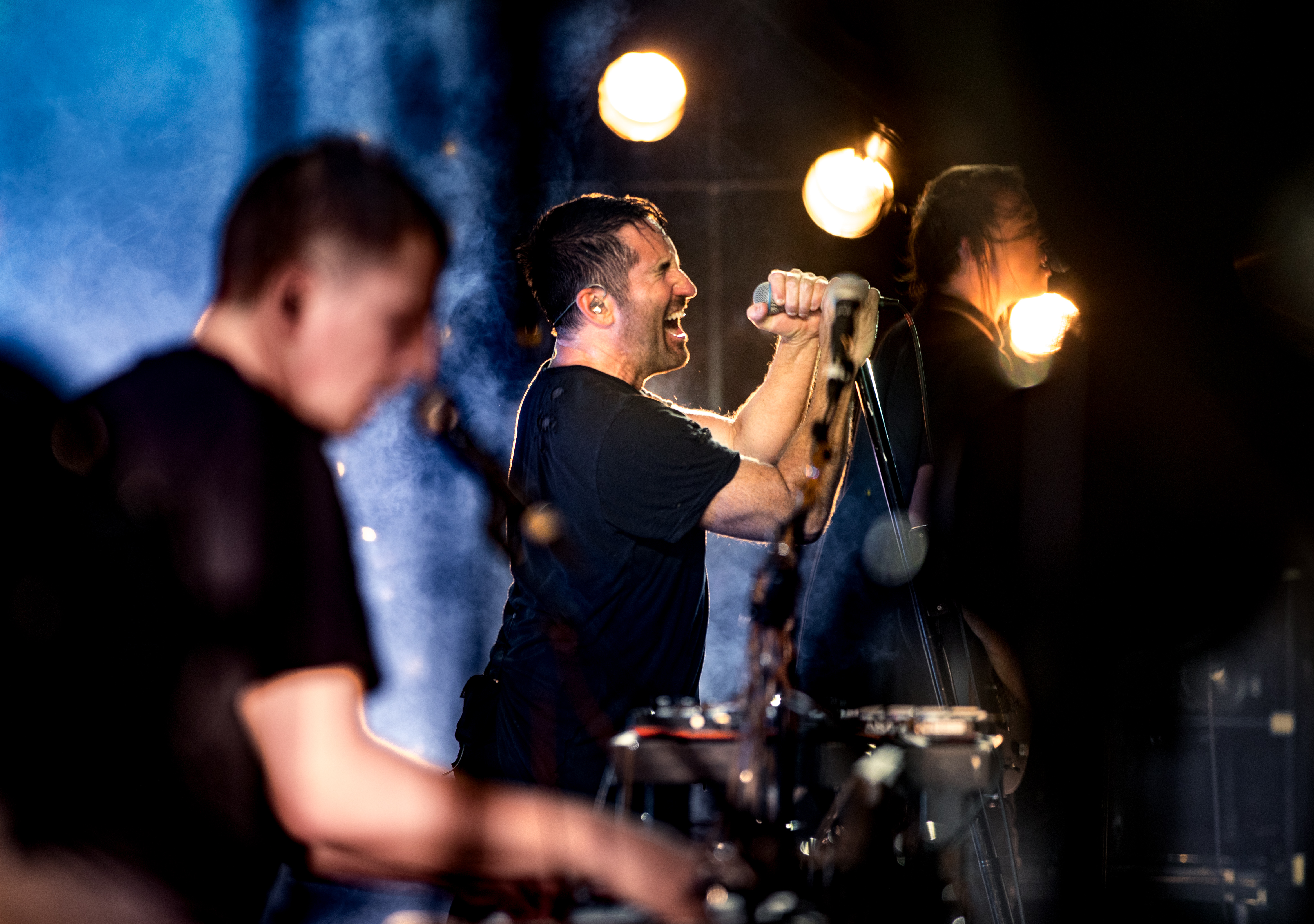 Nine Inch Nails is one of many previous nominees ommitted from this year's list of nominees to the Rock and Roll Hall of Fame. (Image Source: Getty Images)