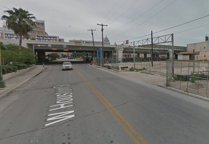 The area where Luckhurst gave the poop sandwich to the homeless person (Source: Google Maps)