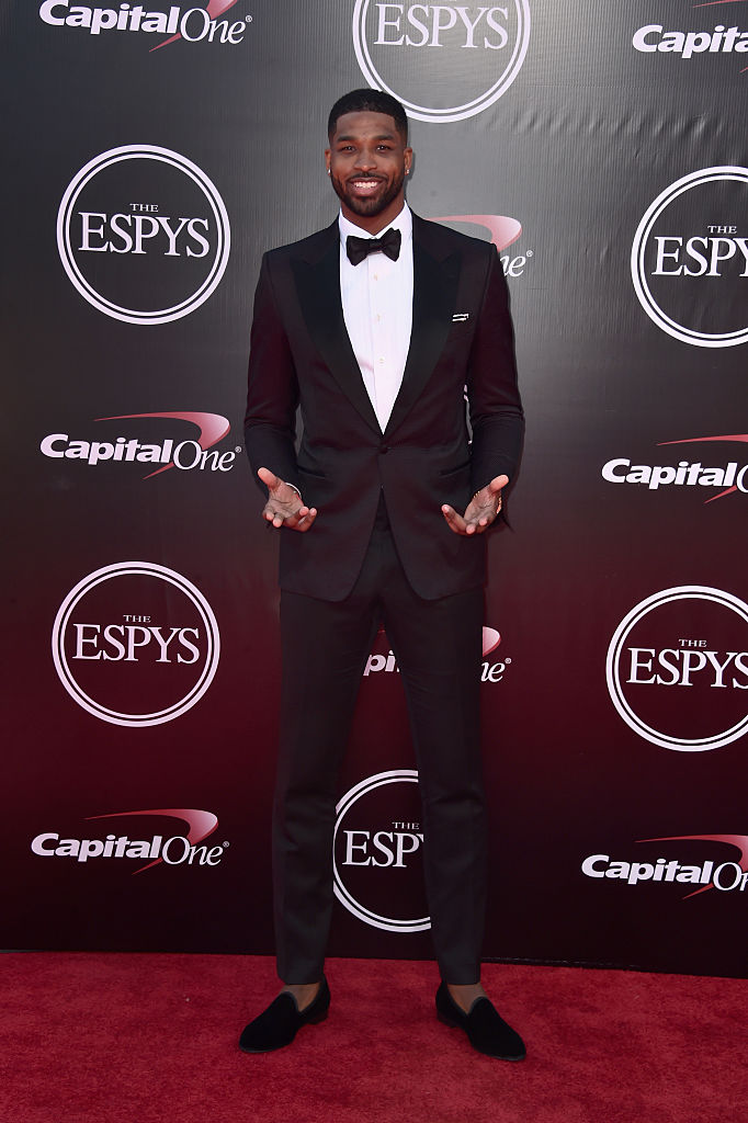 Basketball player Tristan Thompson attends the 2016 ESPYS at Microsoft Theater on July 13, 2016 in Los Angeles, California. (Photo by Alberto E. Rodriguez/Getty Images)