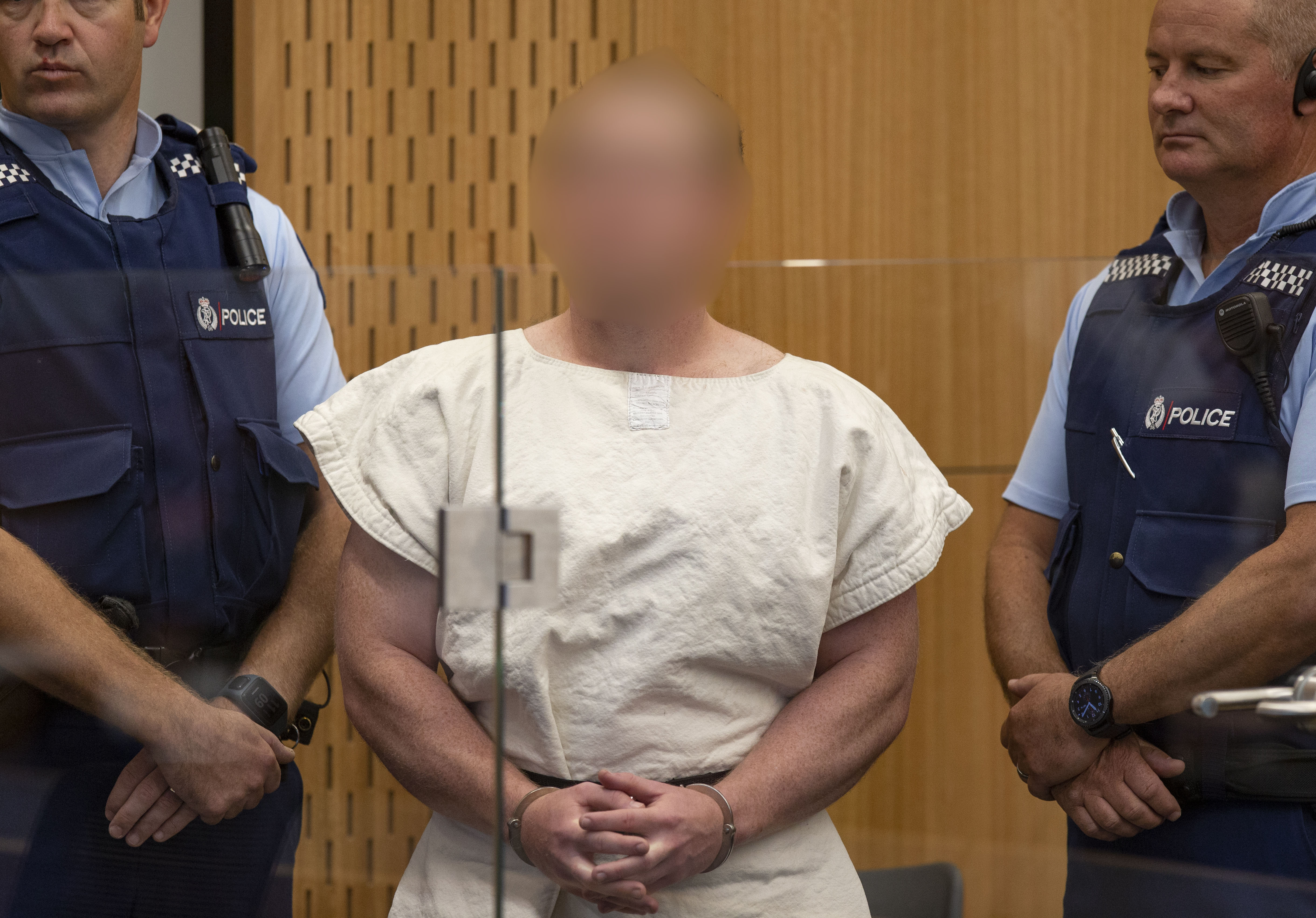 Salwa said God would punish Tarrant for his crimes (Source: Mark Mitchell-Pool/Getty Images)