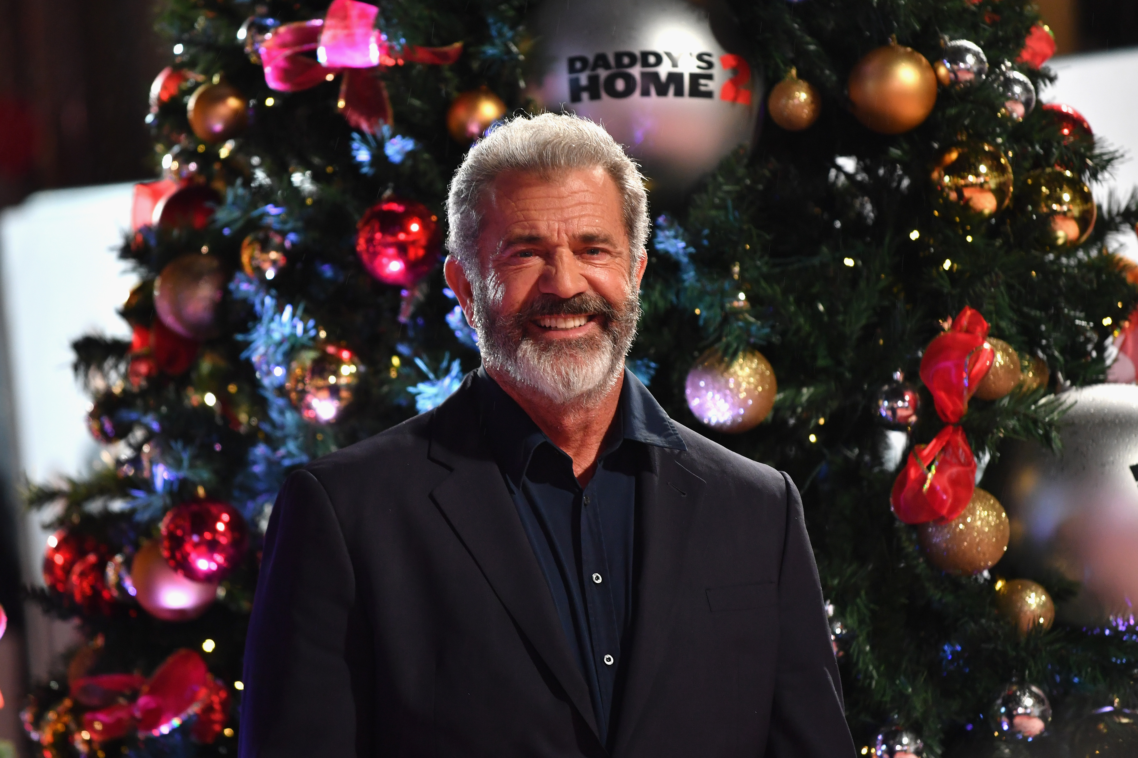 Mel Gibson attends the UK Premiere of 'Daddy's Home 2' at Vue West End on November 16, 2017 in London, England.